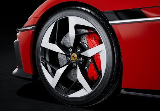 【予約】Ferrariフェラーリ 12Cilindri Spider Red Corsa Terra antica interior color / BBR 1/18 ミニカー