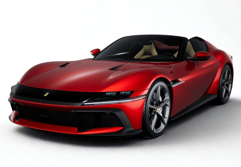 ギャラリービューアに画像をロードする, 【予約】Ferrariフェラーリ 12Cilindri Spider Rosso Fuoco / BBR 1/18 ミニカー
