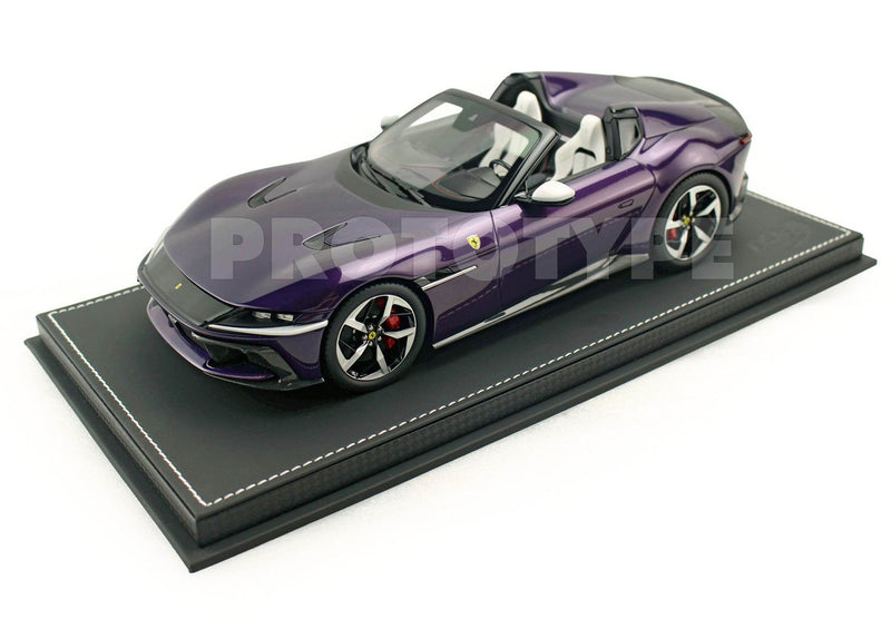 ギャラリービューアに画像をロードする, 【予約】Ferrariフェラーリ 12Cilindri Spider Viola Hong Kong / BBR 1/18 ミニカー
