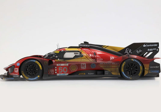Ferrari 499P 50号車 Winner Le Mans 2024 ダーティーエディション/ BBR 1/18 100台限定ミニカー