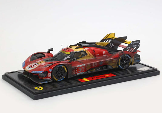 Ferrari 499P 50号車 Winner Le Mans 2024 ダーティーエディション/ BBR 1/18 100台限定ミニカー