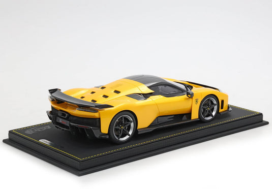 【予約】Ferrariフェラーリ F80 Giallo Tristrato black brake carbon roof wing 限定20台 / BBR 1/18 ミニカー