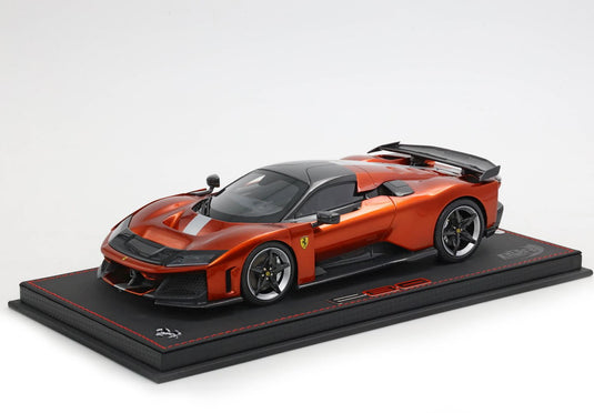 【予約】Ferrariフェラーリ F80 carbon optional Rame Mica carbon silver wheels / BBR 1/18 ミニカー