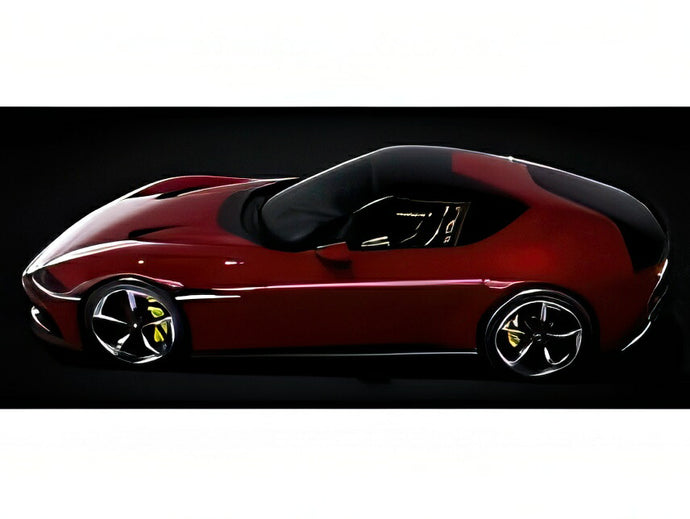 FERRARI 12CILINDRI V12 パノラミックルーフ 2024 ケース付 ロッソイモラ レッドメタリック/ BBR 1/18 48台限定ミニカー