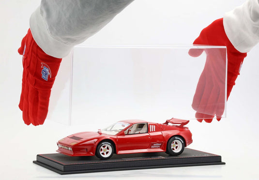 【予約】Ferrariフェラーリ 512 BB Targa Anliker 1984 Rosso Corsa with Roof / BBR 1/18 ミニカー