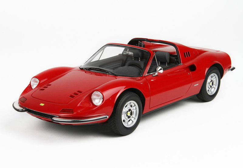 ギャラリービューアに画像をロードする, 【予約】Ferrari Dino 246 GTS 1972 ジュネーブショー 1972 ロッソコルサ322/ BBR 1/18 246台限定ミニカー
