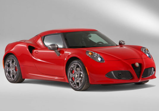 【予約】Alfa Romeo 4C ロッソアルファ/ BBR 1/18 ミニカー