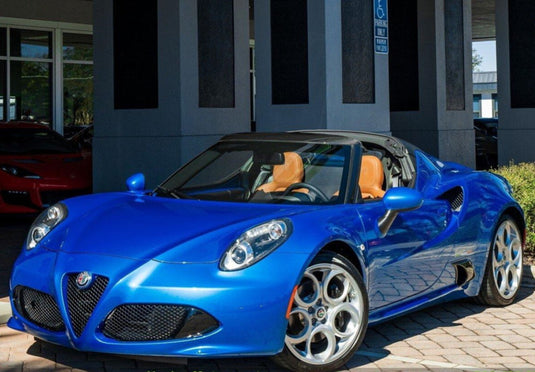 【予約】Alfa Romeo 4C Spider ブルーミサノ/ BBR 1/18 ミニカー