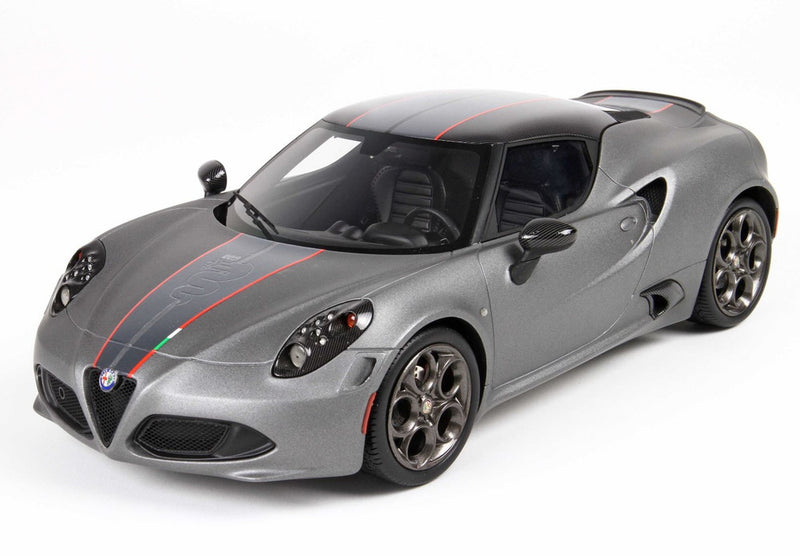 ギャラリービューアに画像をロードする, 【予約】Alfa Romeo 4C Competizione グリージョヴェスヴィオオパコ/ BBR 1/18 108台限定ミニカー
