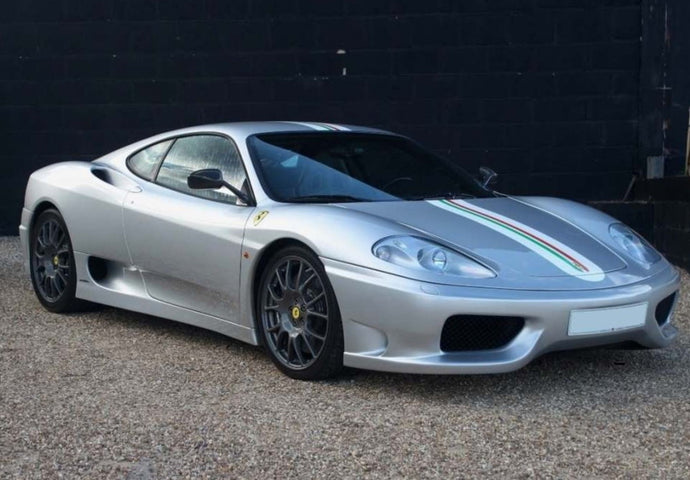 【予約】Ferrari 360 チャレンジストラダーレ アルジェントニュルブルクリンク イタリア国旗/ BBR 1/18 ミニカー