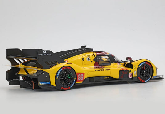 【予約】Ferrari 499P N. 83 2位 カタール 1812km 2025 ドライバー クビサ イェ ハンソン/ BBR 1/18 49台限定ミニカー