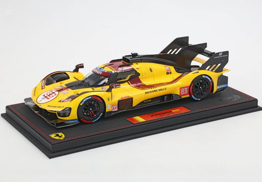 【予約】Ferrari 499P N. 83 2位 カタール 1812km 2025 ドライバー クビサ イェ ハンソン/ BBR 1/18 49台限定ミニカー