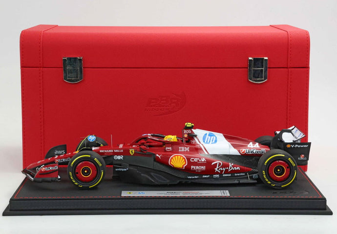 【予約】Ferrari SF25 F1 中国GP ハミルトン優勝記念 スペシャルBOX 144台限定/ BBR 1/18 ミニカー