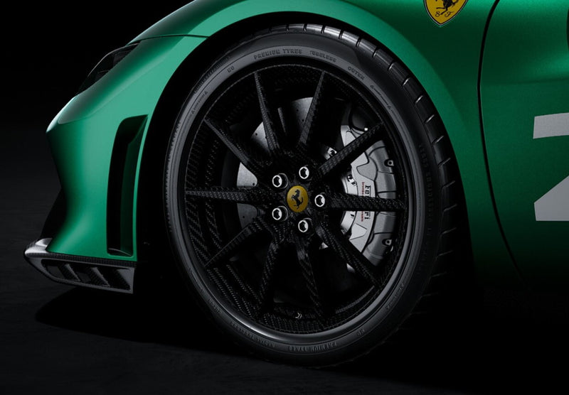 ギャラリービューアに画像をロードする, 【予約】Ferrari 296 Speciale ショーカー ヴェルデニュルブルクリンク リバリー/ BBR 1/18 ミニカー
