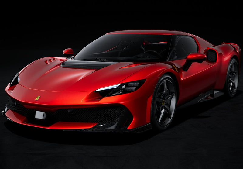 ギャラリービューアに画像をロードする, 【予約】Ferrari 296 Speciale ロッソマグマ/ BBR 1/18 ミニカー
