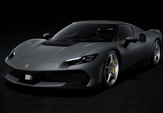 【予約】Ferrari 296 Speciale マットシルバーストーングレー/ BBR 1/18 ミニカー