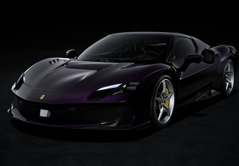 ギャラリービューアに画像をロードする, 【予約】Ferrari 296 Speciale ヴィオラ香港/ BBR 1/18 ミニカー
