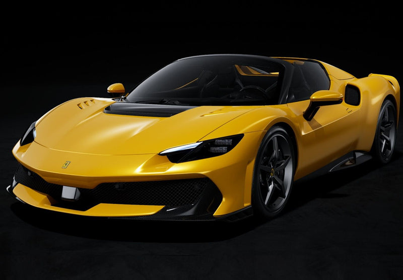 ギャラリービューアに画像をロードする, 【予約】Ferrari 296 Speciale A ジャッロトリストラート/ BBR 1/18 ミニカー
