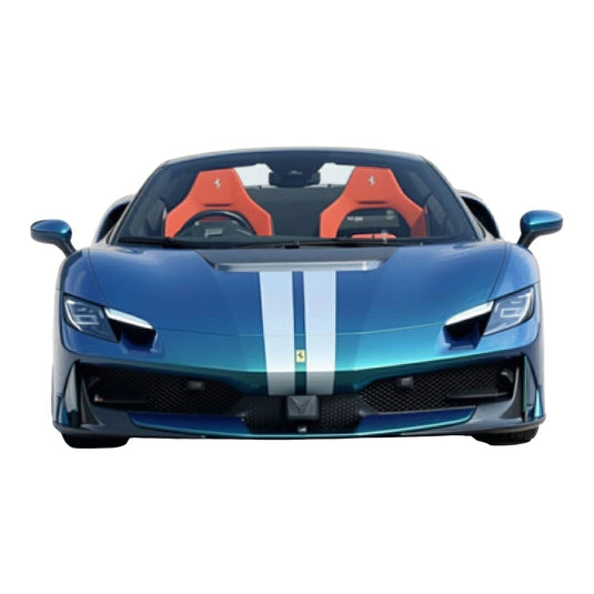 【予約】2027年発売予定 Ferrariフェラーリ 296 スペチアーレA スパイダー カブリオレ 2025 ブルーカプリ シルバーライン 限定版 ケース付 / BBR 1/18 ミニカー
