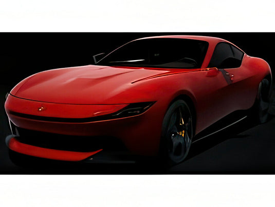 【予約】2026年発売予定FERRARI アマルフィ 2025 ブラックリム ショーケース付 ロッソコルサ レッドブラック/ BBR 1/18 ミニカー
