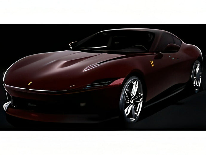 【予約】2026年発売予定FERRARI アマルフィ 2025 ショーケース付 ルビノミカリッツァート ダークレッド/ BBR 1/18 ミニカー