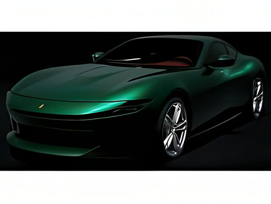 【予約】2026年発売予定FERRARI アマルフィ 2025 ショーケース付 ヴェルデニュルブルクリンク グリーン/ BBR 1/18 ミニカー