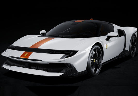 【予約】2026年発売予定Ferrari 849 Testarossa ビアンコイタリア ジャッロアンブラストライプ/ BBR 1/18 ミニカー