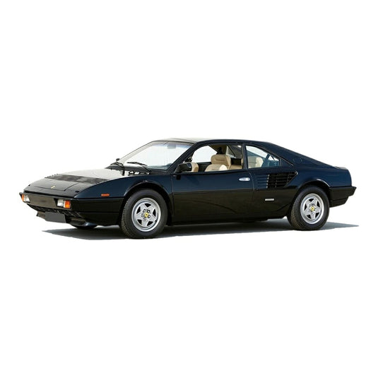 【予約】2027年発売予定 Ferrariフェラーリ Mondial Quattrovalvole 1982 ブラック クリームインテリア ショーケース付 限定生産 / BBR 1/18 ミニカー