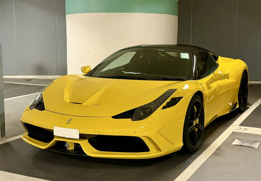 【予約】Ferrariフェラーリ 458 Speciale Giallo Modena with black roof / BBR 1/18 ミニカー