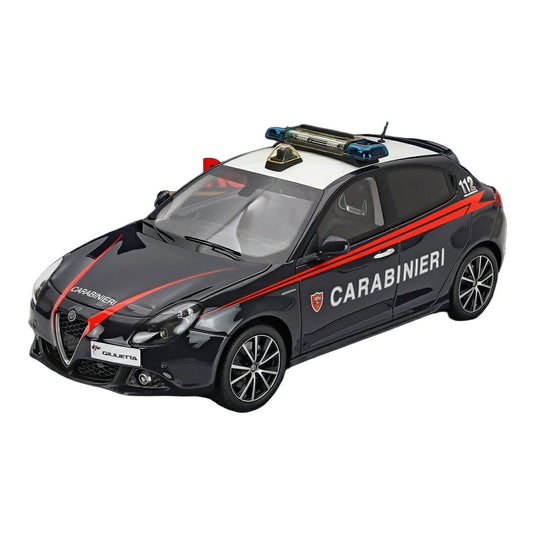 Alfa Romeoアルファロメオ Giuliettaジュリエッタ Veloce Carabinieri 2018 ネイビー 150台限定 / BBR 1/18 ミニカー