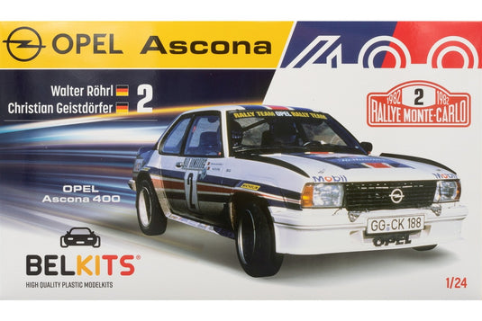 Opelオペル Asconaアスコナ 400 Rally Monte Carlo ラリーモンテカルロ 1982