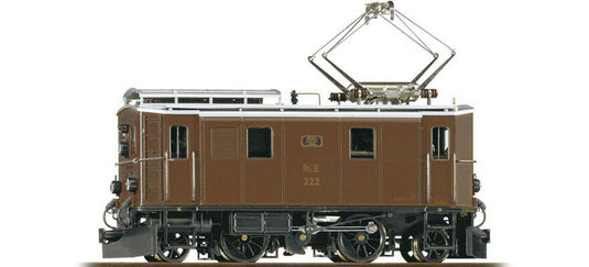 H0m 鉄道模型 電気機関車 ベモ Bemo レーティッシュ鉄道 RhB Ge 2/4 222 Era II V Electric locomotive Ge 2/4 222 DC