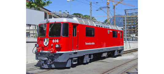 H0m 鉄道模型 Bemo RhB Ge 4/4 II 614 Schiers Era VI DC Universal locomotive Ge 4/4 II 614