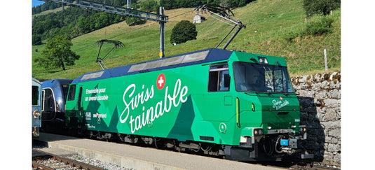 H0m 鉄道模型 Bemo ベモ MOB Ge 4/4 8004 Era V Swisstainable sound DC ESU Locomotive Sound