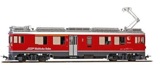 H0m 鉄道模型 Bemo RhB ABe 4/4 53 Tirano Era VI DC デジタルサウンド ESU Bernina railcar ABe 4/4 53