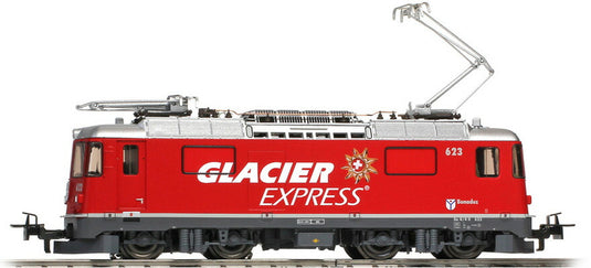 HOゲージ 車両 Bemo 電気機関車 Ge 4/4 II 623 Glacier Express RhB Era VI Sound Motorola/Marklin AC