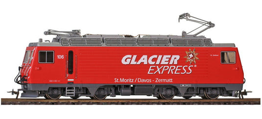 H0ゲージ 鉄道模型 車両 Bemo MGB Electric locomotive HGe 4/4 II 106 Glacier Express Era VI Sound AC ESU Locomotive Sound