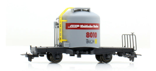 H0m 鉄道模型 貨車 Bemo ベモ レーティッシュ鉄道 Uce 8010 レッドリボン Era V Cement car Uce 8010 RhB DC