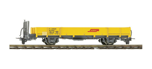 H0m 鉄道模型 貨車 Bemo ベモ レーティッシュ鉄道 Xk 9334 低床車 RhB type Xk 9334 rail service car DC
