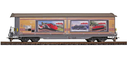 H0m 車両 Bemo ベモ RhB Maerklin LGB Annual wagon 2025 sliding wall wagon DC