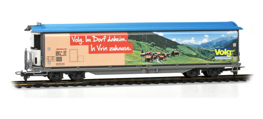 H0m 鉄道模型 ベモ Bemo RhB Volg Vrin sliding wall car Era V VI DC