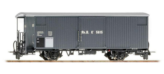 H0m 鉄道模型 Bemo ベモ RhB ミュージアム有蓋貨車 K1 5615 Era V Covered museum freight car K1 5615 RhB epoch V DC