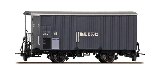 H0m 鉄道模型 貨車 Bemo ベモ Historic freight car K 5342 grey DC