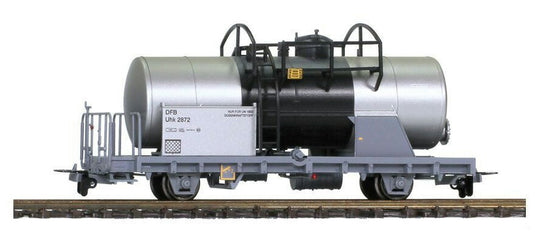 H0m 車両 Bemo ベモ DFB Uhk 2872 Tank car Uhk 2872 of the DFB weathered silver DC