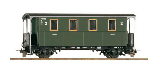 H0e 客車 Bemo ベモ DB Era III 2nd class passenger car of the DB Era III DC