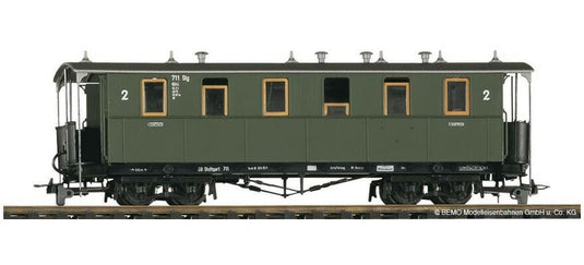 H0e 鉄道模型 客車 Bemo ベモ ドイツ連邦鉄道 KB4i 033 Era III 2nd class passenger car KB4i 033 DB DC