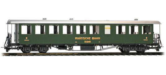 H0m 客車 ベモ Bemo RhB Nostalgic platform car B 2245 Era VI DC