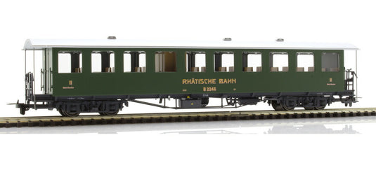 H0m 客車 ベモ Bemo RhB Nostalgic platform car B 2246 Era V VI DC