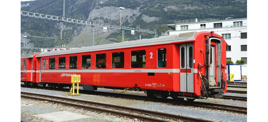 H0m 鉄道模型 客車 ベモ Bemo レーティッシュ鉄道 RhB 標準型客車 II B 2443 改装 Era VI Standard carriage II B 2443 DC