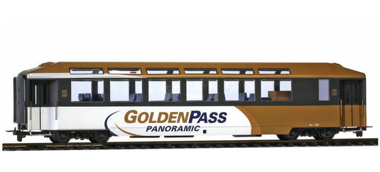 H0m 客車 ベモ Bemo MOB Brs 228 GoldenPass Panoramic Era VI DC